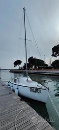 barca a vela cabinata, nome PRATICA