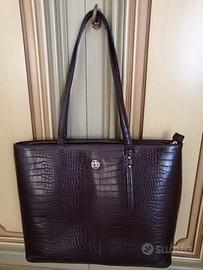 Borsa marrone Roccobarocco nuova