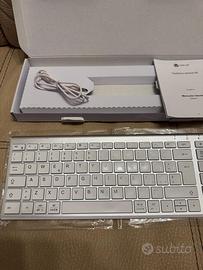 iClever Tastiera Bluetooth ricaricabile