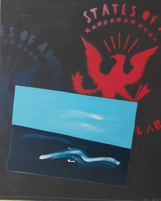 Franco Angeli "States Of America " anni 70