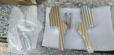 Pedane poggia piedi arretrate vespa gts 125 200 25