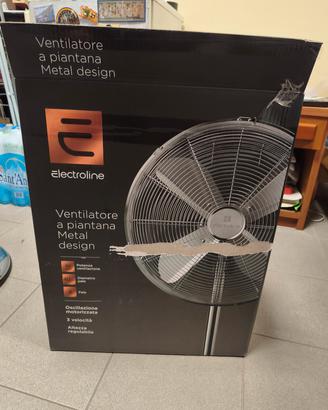 ventilatore a pale metalliche