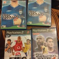 Giochi originali PlayStation 2 PES & Fifa