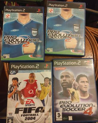 Giochi originali PlayStation 2 PES & Fifa