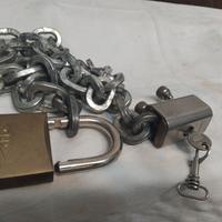 catena e lucchetto antifurto da scegliere. 