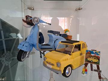 lego 10271 e 10298 - 500 e Vespa