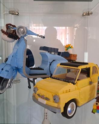 lego 10271 e 10298 - 500 e Vespa