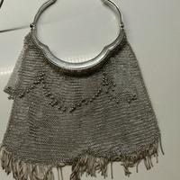 Borsetta vintage argento 800
