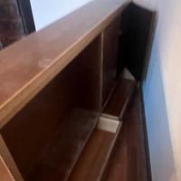 Panca in legno massello stile rustico / vintage