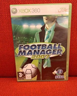 FOOTBALL MANAGER 2007 - XBOX 360  - COMPLETO