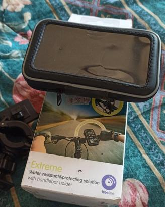 porta smartphone su bici 4 pollici
