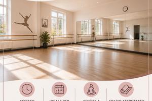 Affittiamo sala per corsi fitness