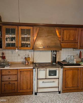 Cucina Angolare Noce Nazionale