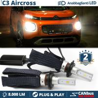 Kit Full LED H7 per Citroen C3 Aircross Luci CANbu