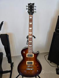 ESP LTD EC-256FM Dark Brown Sunburst