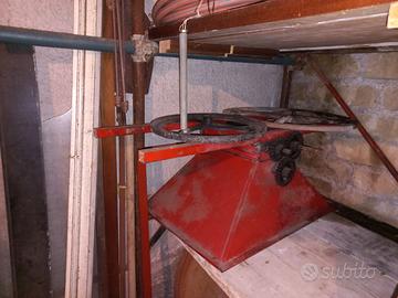 Sgrappolatrice per uva