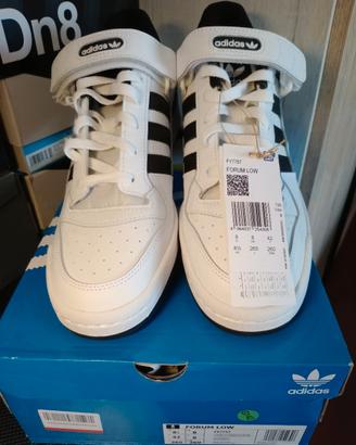 Adidas Forum Low "White Black" taglia 42