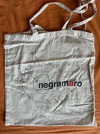 Borsa tela Negramaro