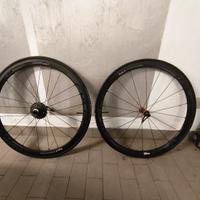 Ruote carbonio Fulcrum bici da strada
