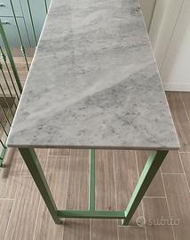 Tavolo Bar Alto Cucina Marmo (Nuovo)