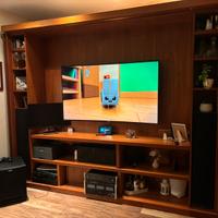 Parete attrezzata 100% legno