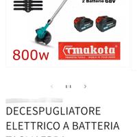 taglia erba makota 3 in 1 a batteria €55