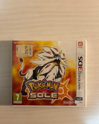 Pokemon Sole Nintendo 3DS