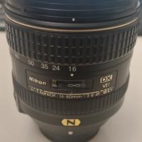 Nikon af-s 16-80mm f2.8-4.0 