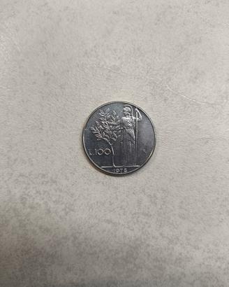 100 lire anno 1978