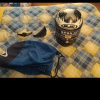 casco hjc e giubbotto alpinestars 