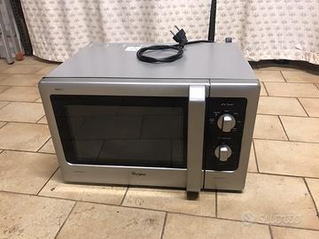 Microonde Whirlpool compact silver Nuovo