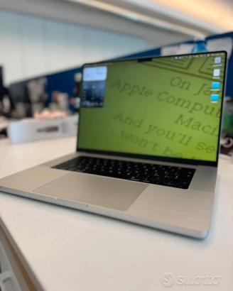 Macbook Pro M1 pro 16” 2021