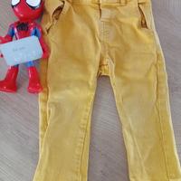 Jeans gialli taglia 86 cm 