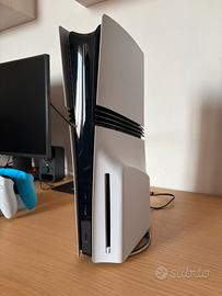 PS5 Pro con lettore dischi e vari accessori