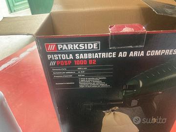 Pistola sabbiatrice aria compressa parkside