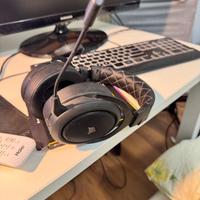 Corsair HS70 pro solo headset NO DONGLE