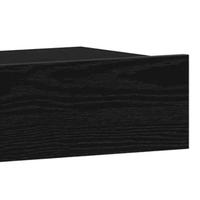 Coppia comodini sospesi Rovere Nero - NUOVI