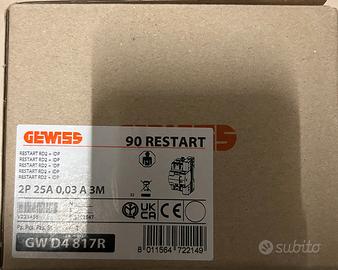 restart automatico GEWISS