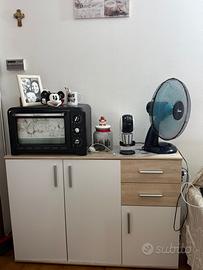 Parete attrezzata e armadio