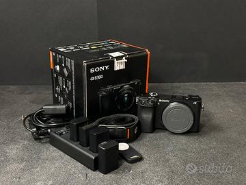 Sony a6300 con 5 batterie