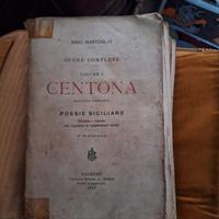 CENTONA DI NINO MARTOGLIO DEL 1913 CON AUTOGRAFO