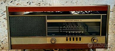 Radio con giradischi anni 60