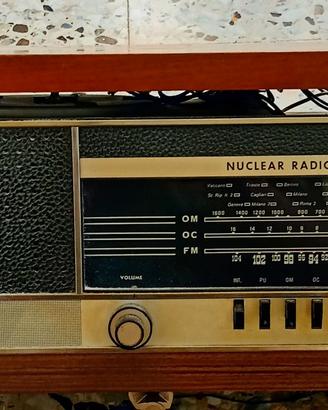 Radio con giradischi anni 60