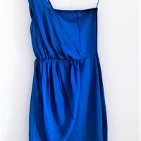 Abito corto Stradivarius con bretella asimmetrica