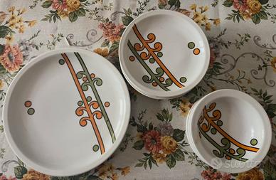 Set dolce piattini coppette Scherzer bavaria