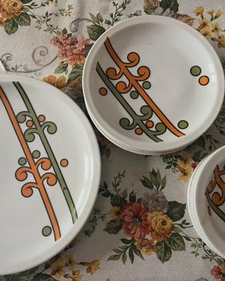 Set dolce piattini coppette Scherzer bavaria