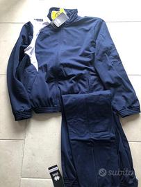 Tuta ERREA bianca blu XS nuova con etichetta