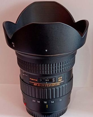 Tokina 11-20 F 2,8 aspherical AT-X PRO DX x Canon