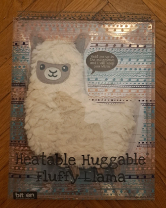 Peluche riscaldante Lama