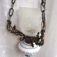 Lampadario in ferro battuto